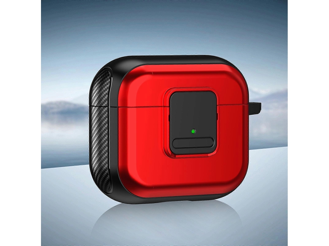 Estojo Para Fones De Ouvido Sem Fio Em Tpu + Pc Com Interruptor Magnético Para Airpods 3