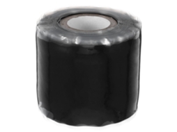 Fita Isolante De Silicone Preta, 1 Rolo, Autoadesiva