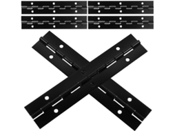 Dobradiças De Piano Vicasky Ferro Reforçado, 6 Polegadas De Comprimento, 0, 04 Polegadas De Espessura, Para Portas De