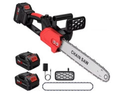 Motosserra 800w Sem Fio Eagle Com Lubrificador Incluí Carregador E 2 Baterias