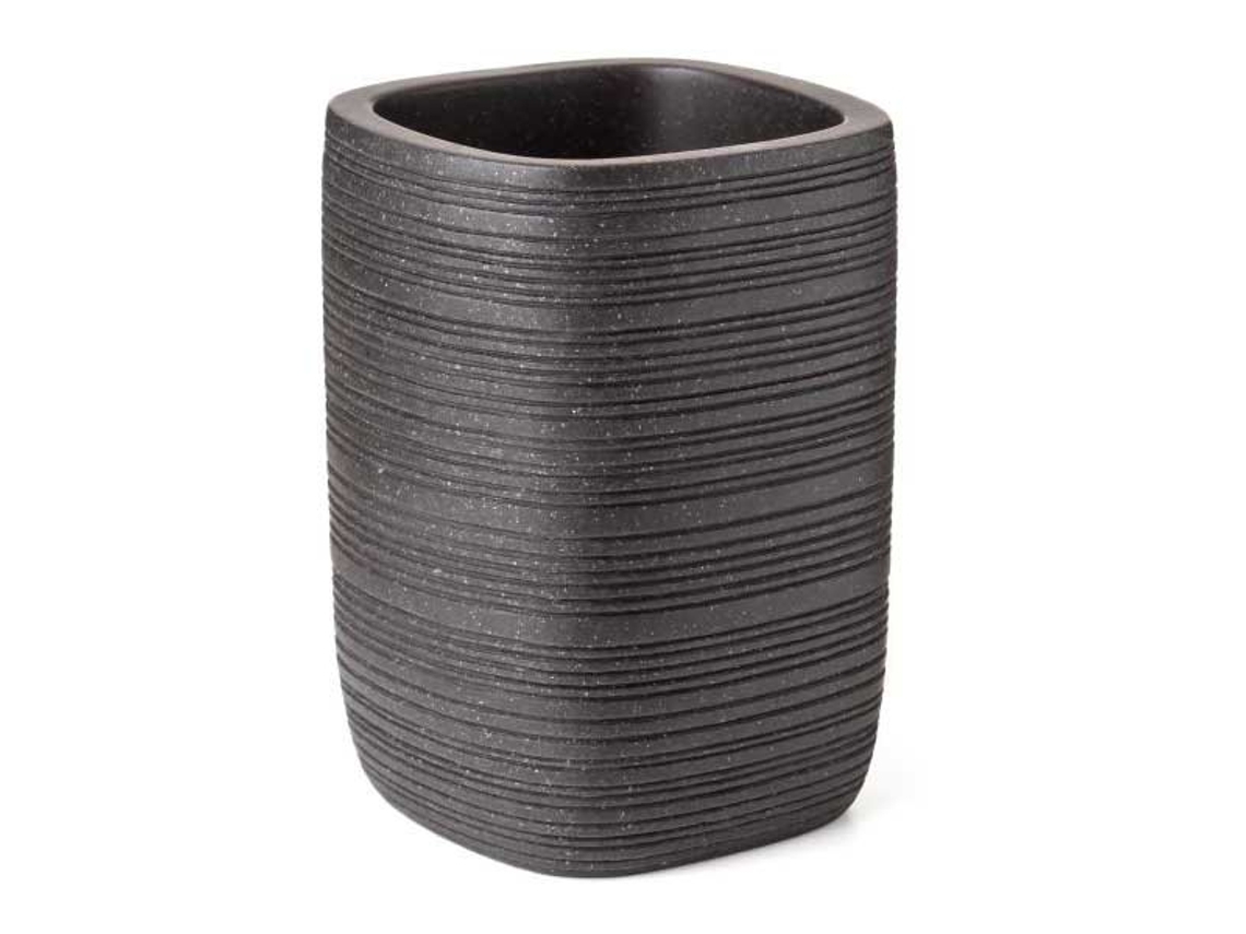 Vidro de Banheiro de Bambu Cinzentotatay