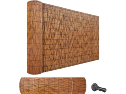 Tela De Privacidade, Guojun, 80 X 500 Cm, Material Alta Qualidade, Preta, Para Varanda, Terraço