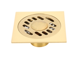 Ralo de Chão em cobre com filtro anti odor, 10x10cm | S/MARCA