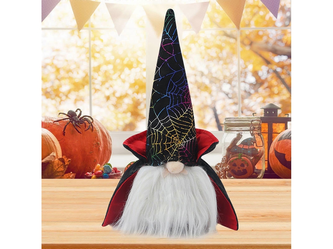 Decoração De Halloween Gnomo Rudolph Boneco Sem Rosto Brinquedo Goblin Ly Ebike