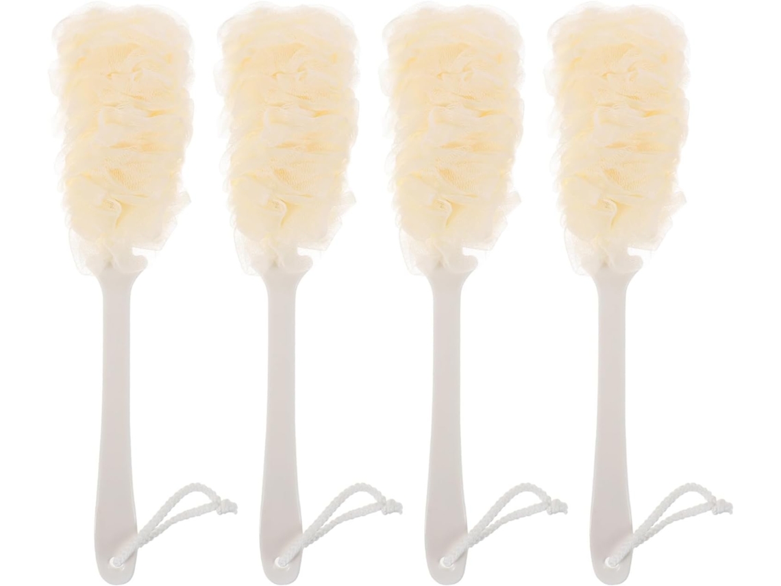 Conjunto de 4 esfoliantes corporais para banheiro da Costas: Alongada Body Cleansing Scrub –