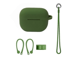 Conjunto de Capas de Silicone para Fones de Ouvido Bluetooth Airpods 3, Cor: Grama Verde. GIECY