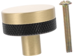 Puxador De Latão Homoyoyo, Modelo Moderno Para Portas E Gavetas De Armários Cozinha, Com Design De Furo Único