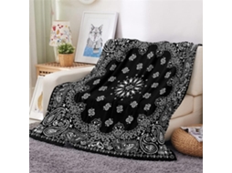 Manta de Flanela Fansu Estampa 3d Quente e Macia em Microfibra Ideal para o Inverno Perfeita Cama Ou Sofá Adeq