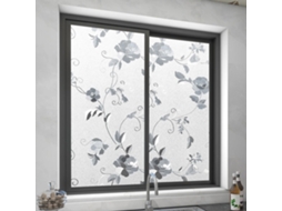Adhesivo Electrostático Para Ventana (peonías)