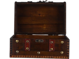 Tesouro Vintage Fechadura Madeira GOKOCO