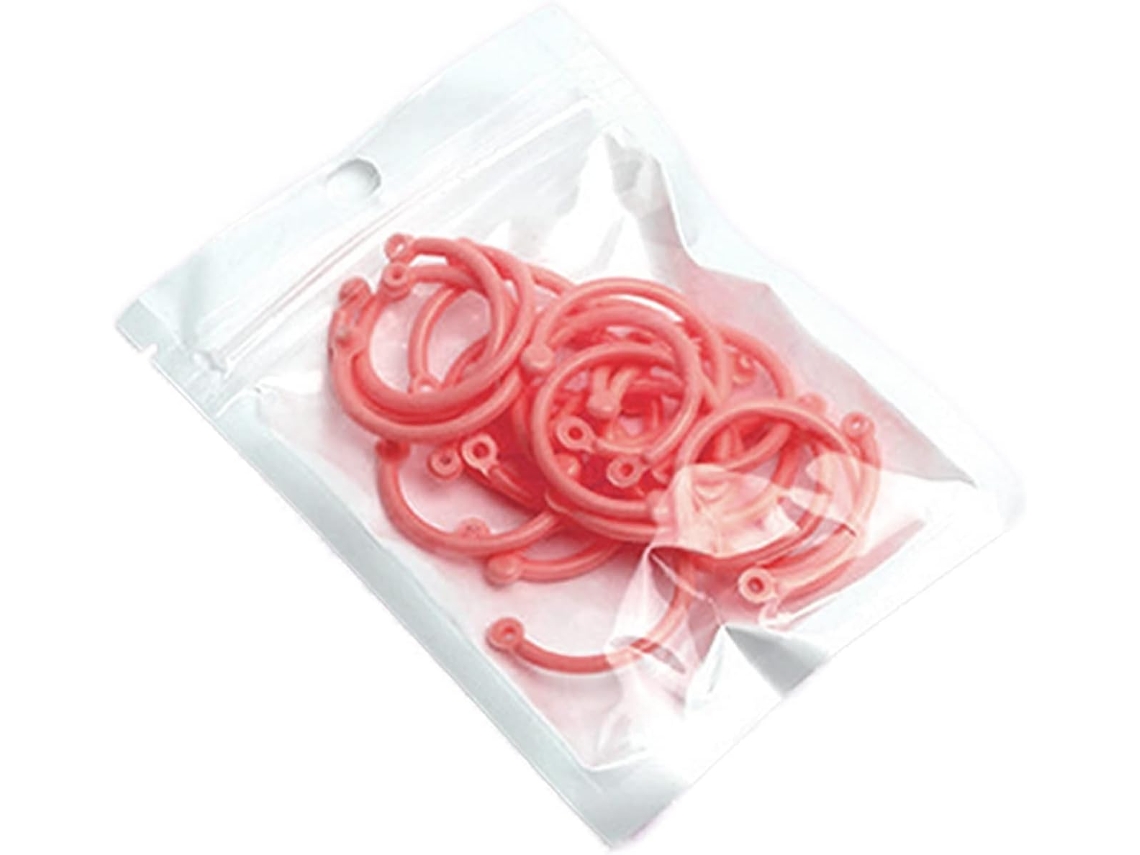 Argolas Para Encadernação De Folhas Soltas, Ideais Para Livros Flexíveis, Fichas, Chaveiros E Cadernos, Seja Para Uso No
