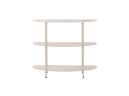 Mesa de Consola Kd em Ferro Creme, 90x28x81cm ALEXANDRA HOUSE LIVING