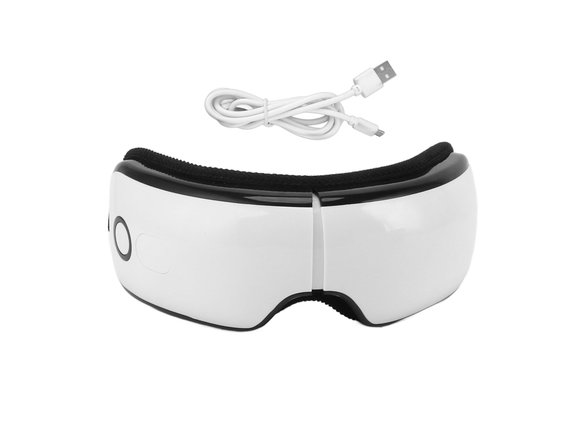2026 masajeador de Ojos Con Vibración Y Compresión Caliente Alivia Fatiga Ocular 10min Temporizador Recargable 5v para Mamá Papá Oficial
