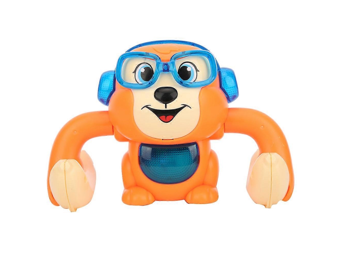 Brinquedo Macaco Elétrico Com Controlo De Voz E Rolamento A 360 Graus