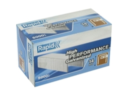Grampo N°12 Rapid Agraf Rapid 14mm Aço Galvanizado Pneumático Têxtil