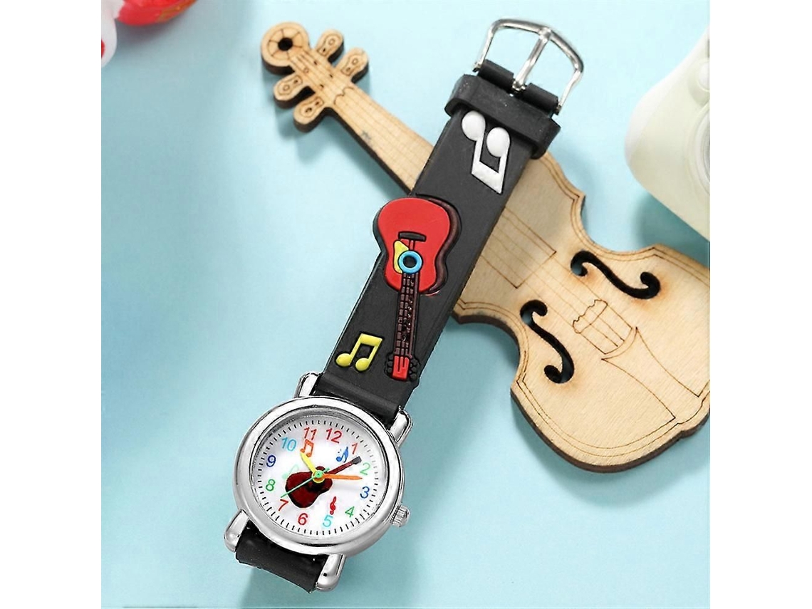 Relógio com Estampa de Guitarra GOKOCO