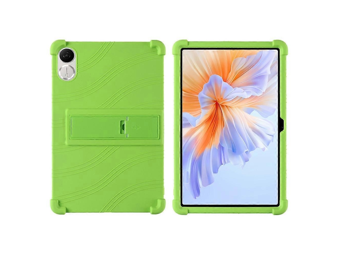 Capa De Silicone Com Suporte Para Honor Pad V9, Capa Protetora Resistente, Verde