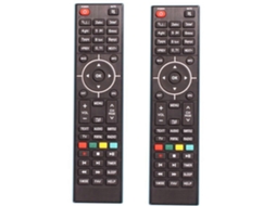 2 Controles Remotos Para Receptor De Satélite Zgemma Star Hs / H2s / H2h / H5 / H5.2s, Uso Direto.
