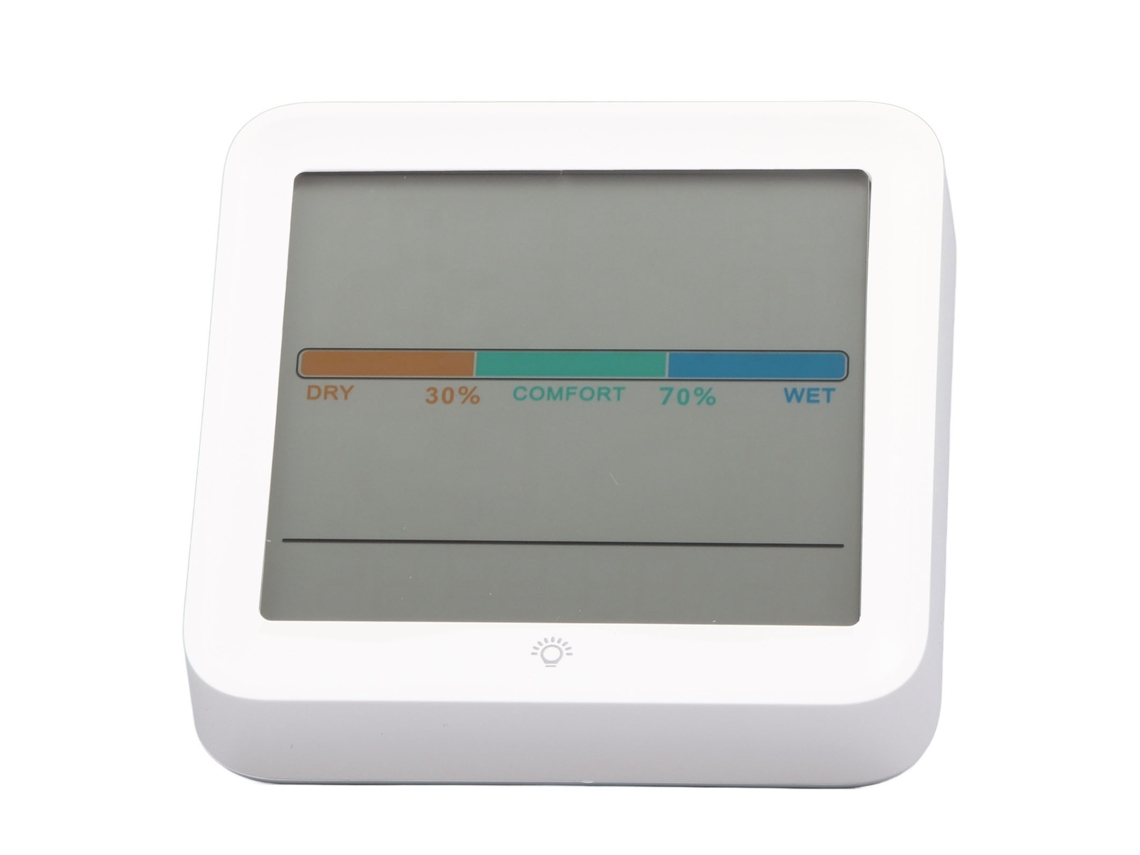 Laxiscreed Monitor De Temperatura E Humidade Com Tela Lcd Para Interior