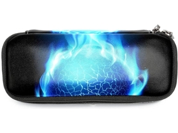 Bolsa organizadora Fireball Design, grande capacidade, para marcadores e canetas, bolsa para maquiagem, escola.