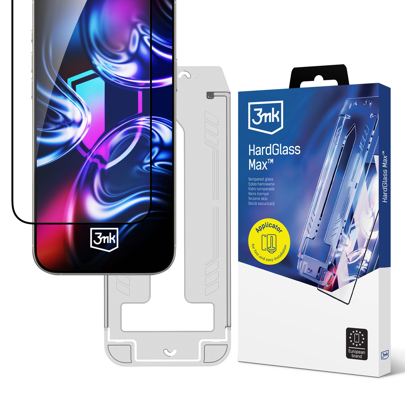 Película De Vidro Temperado 3mk Hardglass Max Para Iphone 17 Pro - Proteção Durável