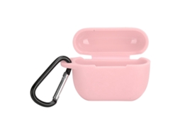 Aetheria capa Protetora de Silicone para Carregamento do Fone de Ouvido Bluetooth Ios Earbuds Pro/iii Rosa