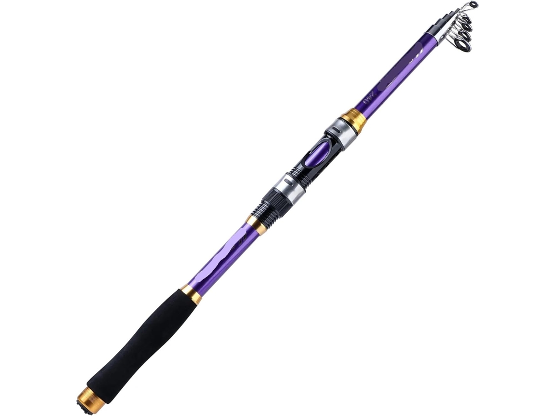 Vara de Pesca Telescópica Fibra 1,8/2,1 M S/MARCA
