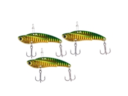 Isca Artificial Metal Vib 20g Para Peixes De Água Doce E Salgada
