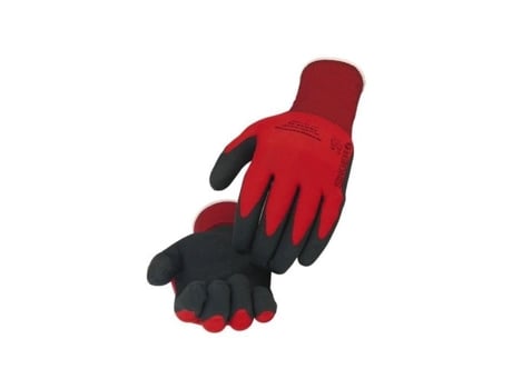 Luva de Poliamida Revestida Hpt Calibre 15 Pulso Elástico Tamanho 8 SF SINGER FRERES