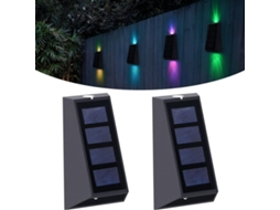 Luminária Solar RGB IP65 para Jardim e Pátio AQUAFORGE