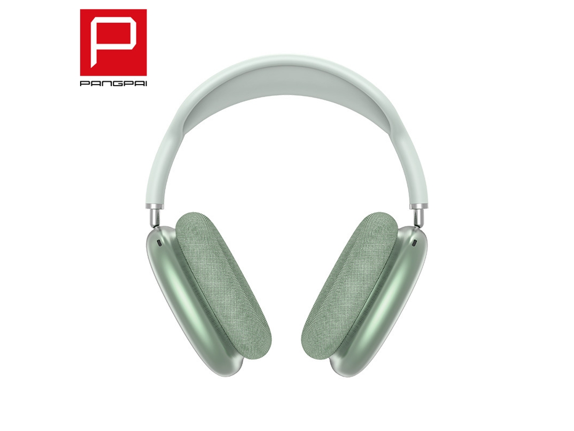 P9Airmax Head-Mounted Fone de Ouvido Bluetooth Música Sem Fio Estéreo Retrátil Adaptação Do Telefone Móvel Verde ZXWJ .