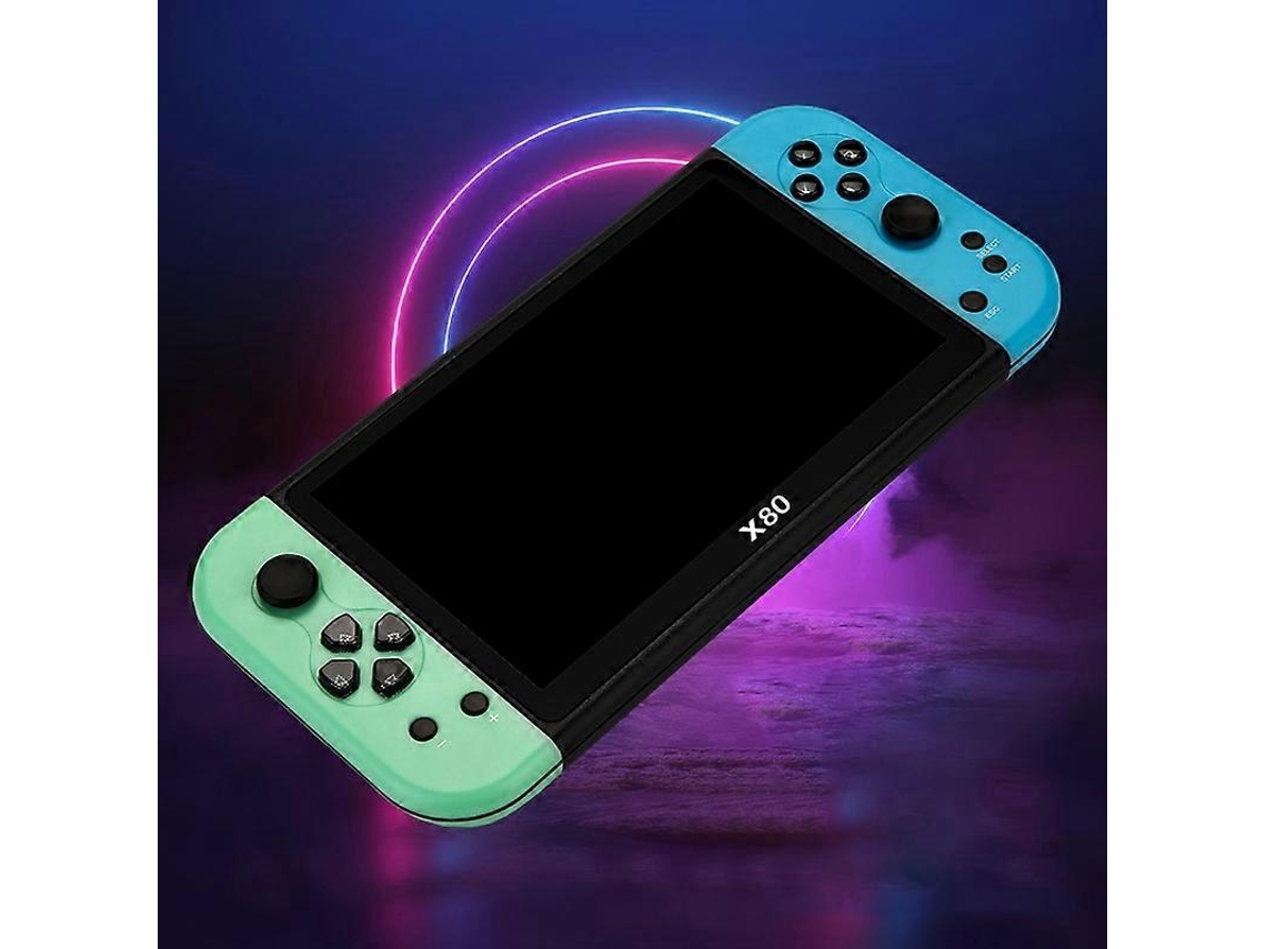 X80 7,0 Polegadas Tela Hd Console De Videogame Portátil 20000 Jogos Video Game Console Hengjian