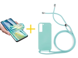 Conjunto de Película de Ecrã Gel Rope para Samsung Galaxy S24 GANDY Hidrogel (1un)