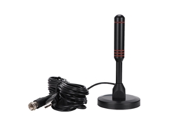 Antena Tv Digital Indoor Com Amplificador Usb E 5m Cabo De Alumínio