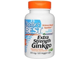 Suplemento Alimentar DOCTOR'S BEST Ginkgo De Força Extra (120 cápsulas vegetais)