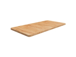 Vidaxl Bancada P/ Wc 100x50x2,5 Cm Madeira Tratada Castanho-claro
