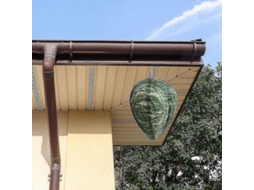 4 Decoy De Ninhos De Vespas Impermeáveis Para Casa Jardim Exterior Yix Verde Oscuro