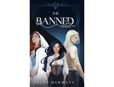 Livro The Banned Black Feathers Falling and White Feathers Fading de Ellen Hermans (Inglês)