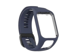 Pulseira de silicone substituível de uma peça para relógio inteligente TomTom A Ly Ebike (cy)