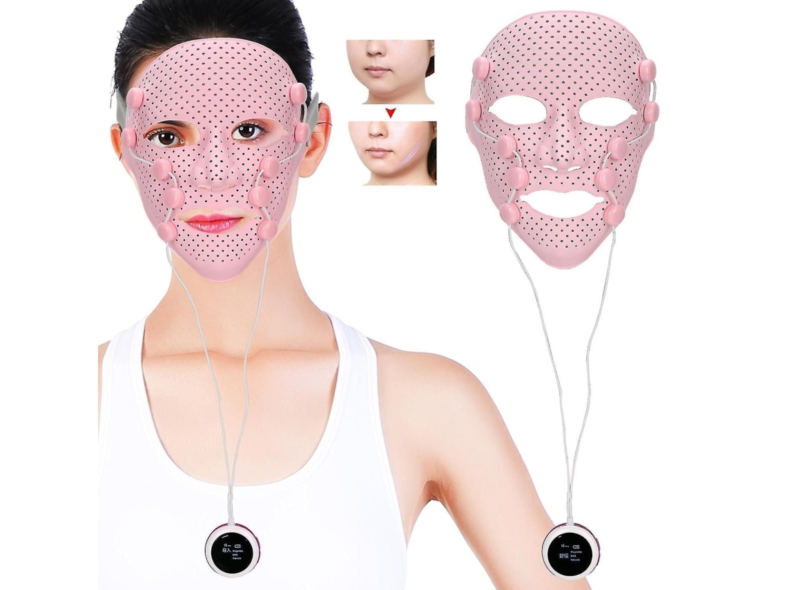 Máquina Elétrica de Masajeador Facial Máscara Rejuvenescimento da Pele Estiramento GOKOCO