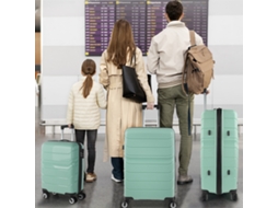 Conjunto de Malas Pp ITACA Bristol Verde Hard Suitcase Set 49X75X29 Cm 94L