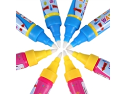 Conjunto De 8 Canetas Mágicas Para Pintura Com Água Para Crianças