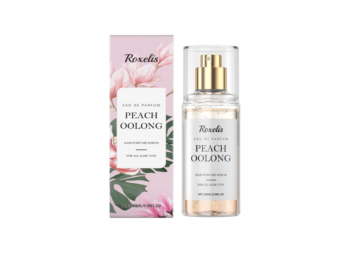 Perfume Spray para Cabelo com Aroma de Pêssego e Chá Oolong, Fragrância Charme LAXISCREED