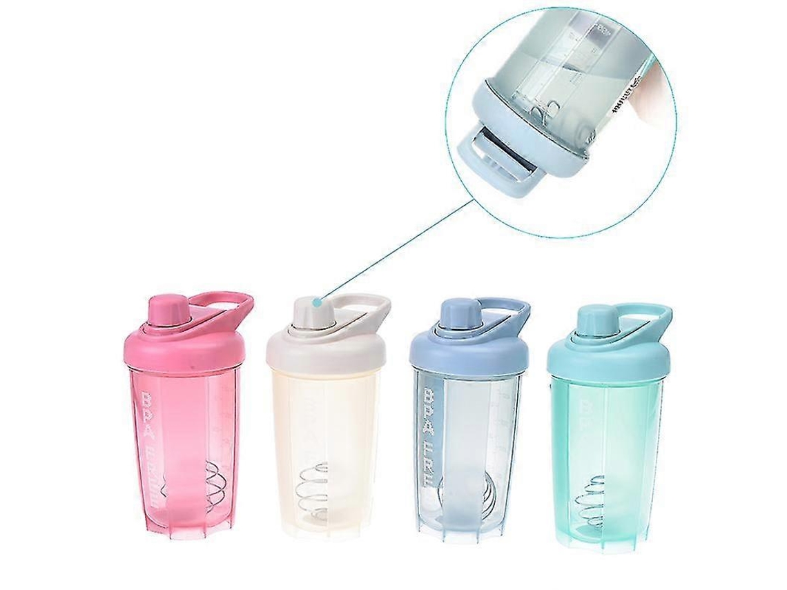 1 Garrafa Shaker de Proteína com Bola Misturadora para Academia e Fitness. Brilvibera