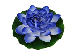 2026 flor de Loto Artificial Flotante para Piscina e Estanque Decoração de Plantas Falsas de Espuma