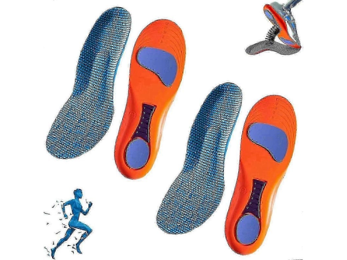 Insole Ortopédico Norelie 2025 Suporte Arco Alivio Fasce Plantar Conforto Trabalho Esportes