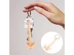2026 chaveiro Modelo de Coluna Vertebral Humana Miniatura Didático para Crianças Médico Estudante