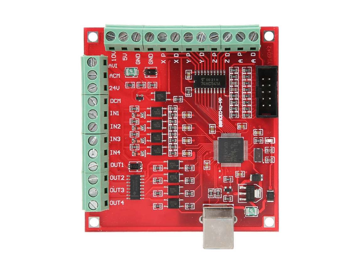 Placa Adaptadora Usb Cnc para Motor Paso e Servo