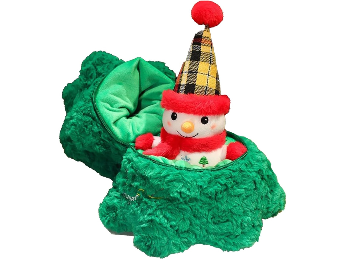 Enfeite De Árvore De Natal De Pelúcia E Papai Noel, Para Brincar E Decorar O Quarto