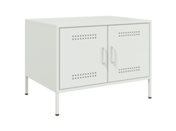 Coffee Table, Coffee Tables Vidaxl Branco Aço (n/a)